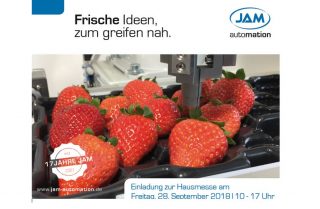 Hausmesse bei JAM automation am 28.09.2018